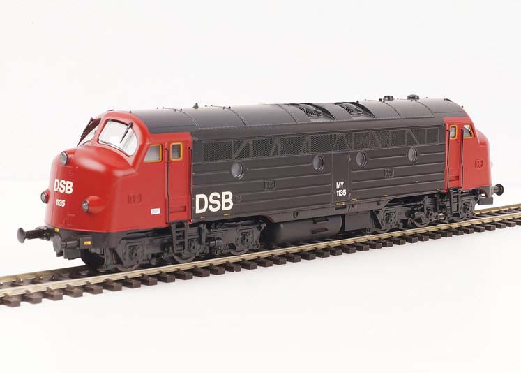 Heljan 44524 DSB Diesellok MY 1135 Med Diesellyd - Spor HO Heljan ...